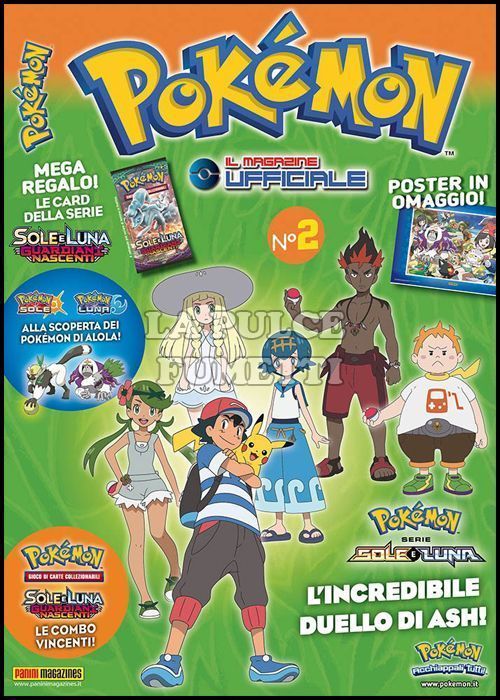 PANINI MAGIC #     2 - POKEMON MAGAZINE 2